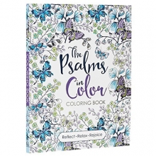 Cover art for The Psalms in Color Inspirational Adult Coloring Book