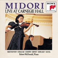 Cover art for Midori - Live at Carnegie Hall
