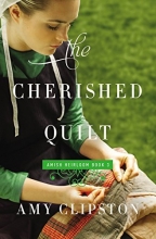 Cover art for The Cherished Quilt (An Amish Heirloom Novel)