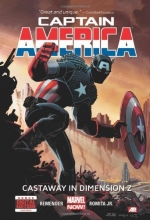 Cover art for Captain America, Vol. 1: Castaway in Dimension Z, Book 1