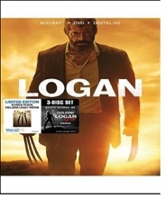 Cover art for LOGAN Blu-ray+DVD+Digital HD Combo Set WALMART Exclusive includes 9 Colloctible Cards Reveal Legacy Poster