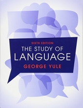Cover art for The Study of Language 6th Edition
