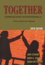 Cover art for Together: Communicating Interpersonally: A Social Construction Approach