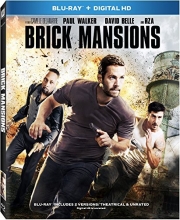 Cover art for Brick Mansions Blu-ray