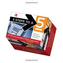 Cover art for 5 Steps to a 5 AP Microeconomics/Macroeconomics Flashcards (5 Steps to a 5 on the Advanced Placement Examinations Series)