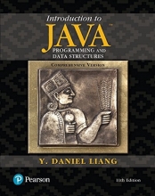 Cover art for Introduction to Java Programming and Data Structures, Comprehensive Version (11th Edition)