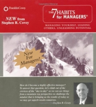 Cover art for The 7 Habits for Managers: Managing Yourself, Leading Others, Unleashing Potential