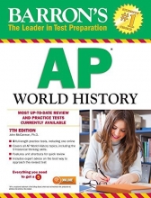 Cover art for Barron's AP World History, 7th Edition