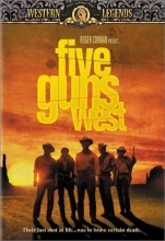 Cover art for Five Guns West