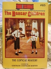 Cover art for The Copycat Mystery (The Boxcar Chiildren #83)
