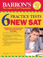 Cover art for Barron's 6 Practice Tests for the NEW SAT, 2nd Edition (Barron's 6 SAT Practice Tests)