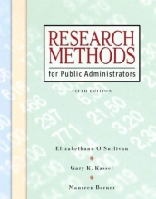 Cover art for Research Methods for Public Administrators