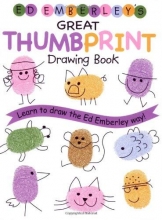 Cover art for Ed Emberley's Great Thumbprint Drawing Book