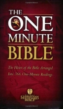 Cover art for One Minute Bible-Hcsb: The Heart of the Bible Arranged Into 366 One-Minute Readings