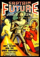 Cover art for Captain Future and the Space Emperor
