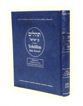 Cover art for Tehillim Ben Israel Big (Book of Psalms) - Hebrew English Translated Transliterated