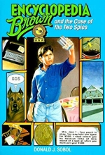 Cover art for Encyclopedia Brown and the Case of the Two Spies