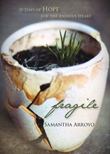 Cover art for Fragile: 30 Days of Hope for the Anxious Heart