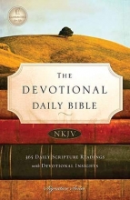 Cover art for The Devotional Daily Bible: New King James Version (Signature)