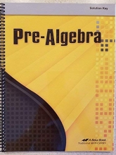 Cover art for Pre-Algebra Curriculum Guide/Solution Key
