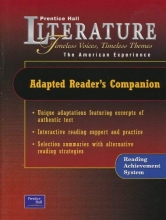 Cover art for PRENTICE HALL LITERATURE TIMELESS VOICES TIMELESS THEMES 7 EDITION ADAPTED READER'S COMPANION GRADE 11 2002C