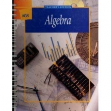 Cover art for ALGEBRA TEACHER'S EDITION