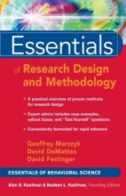 Cover art for Essentials of Research Design and Methodology