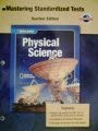 Cover art for Mastering Standardized Tests (Teacher Edition) for Glencoe "Physcial Science"