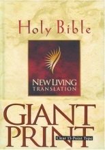 Cover art for New Living Translation Bible (Giant Print)