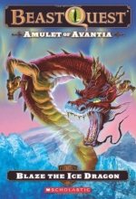 Cover art for Beast Quest #23: Amulet of Avantia: Blaze the Ice Dragon