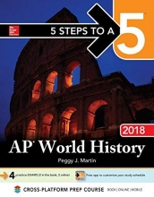 Cover art for 5 Steps to a 5: AP World History 2018, Edition