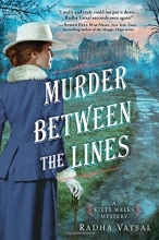 Cover art for Murder between the Lines (Kitty Weeks Mystery)