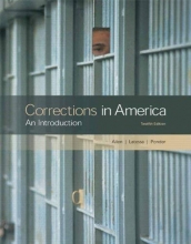 Cover art for Corrections in America: An Introduction (12th Edition)