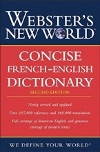 Cover art for Webster's New World Concise French Dictionary