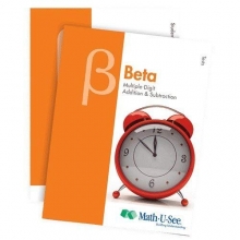 Cover art for Beta Student Workbook Multiple-Digit Addition and Subtraction