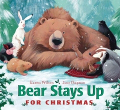 Cover art for Bear Stays Up for Christmas (The Bear Books)