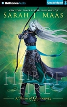 Cover art for Heir of Fire (Throne of Glass)
