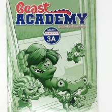 Cover art for Art of Problem Solving Beast Academy Math Practice 3A