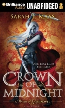 Cover art for Crown of Midnight (Throne of Glass)