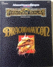 Cover art for Draconomicon(Advanced Dungeons & Dragons) 2nd Edition, Forgotten Realms OFFICIAL GAME ACCESSORY