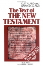 Cover art for Text of the New Testament
