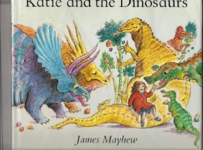Cover art for Katie and the Dinosaurs
