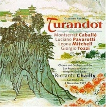 Cover art for Turandot