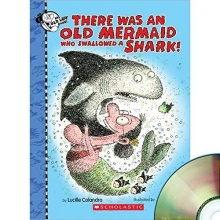 Cover art for There Was an Old Mermaid Who Swallowed a Shark! Book and CD Set