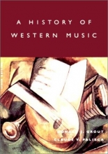 Cover art for A History of Western Music, Sixth Edition