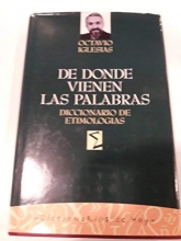 Cover art for De Donde Vienen Las Palabras (Spanish Edition)