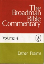 Cover art for The Broadman Bible Commentary, Vol. 4: Esther-Psalms