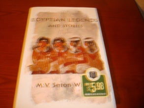 Cover art for Egyptian legends and stories