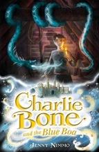 Cover art for Charlie Bone and the Blue Boa