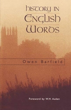 Cover art for History in English Words
